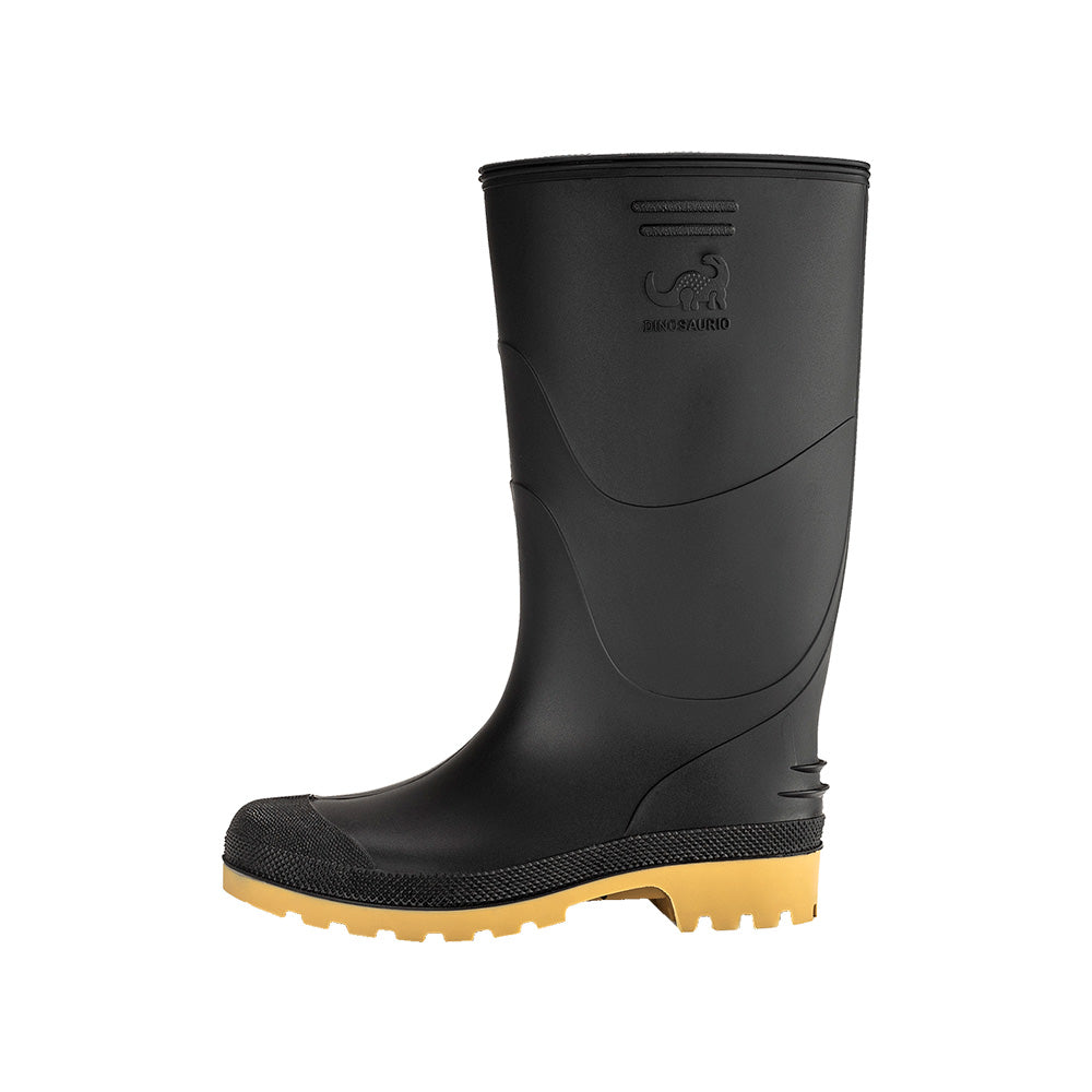 Bota Dinosaurio Negro Con Forro